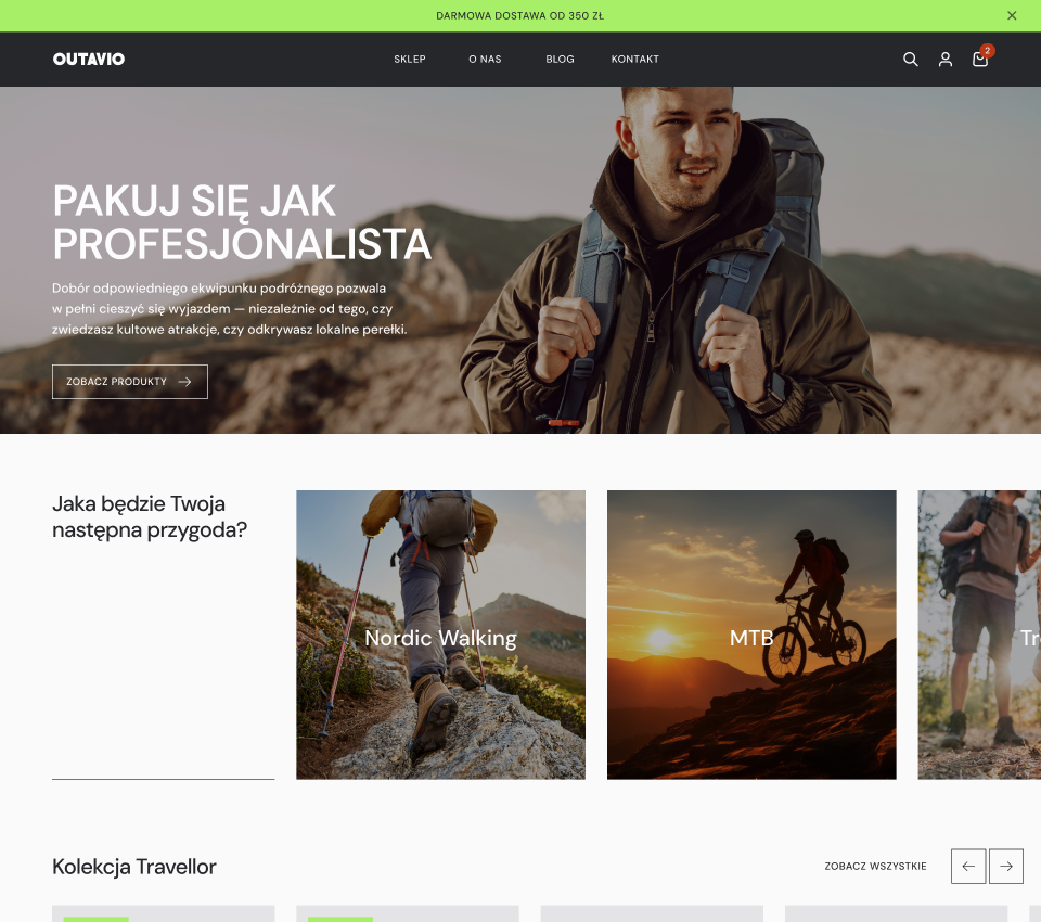 Gotowy sklep internetowy