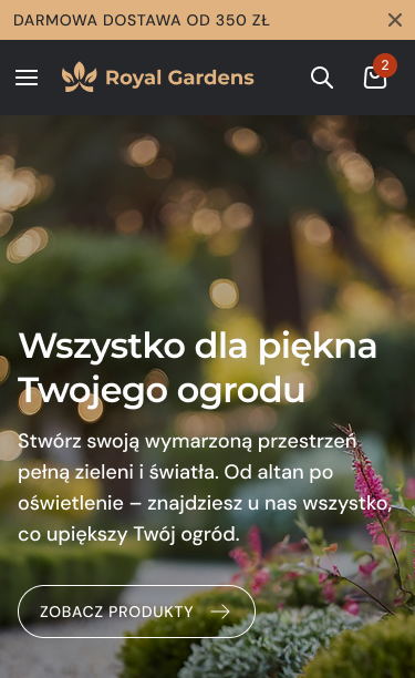 Gotowy sklep internetowy